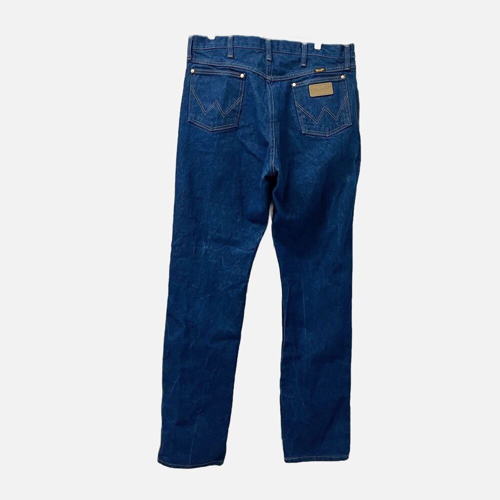 Wrangler 13MWZ Cowboy Cut Original Fit Jeans Dark Wash Size 36 X 36